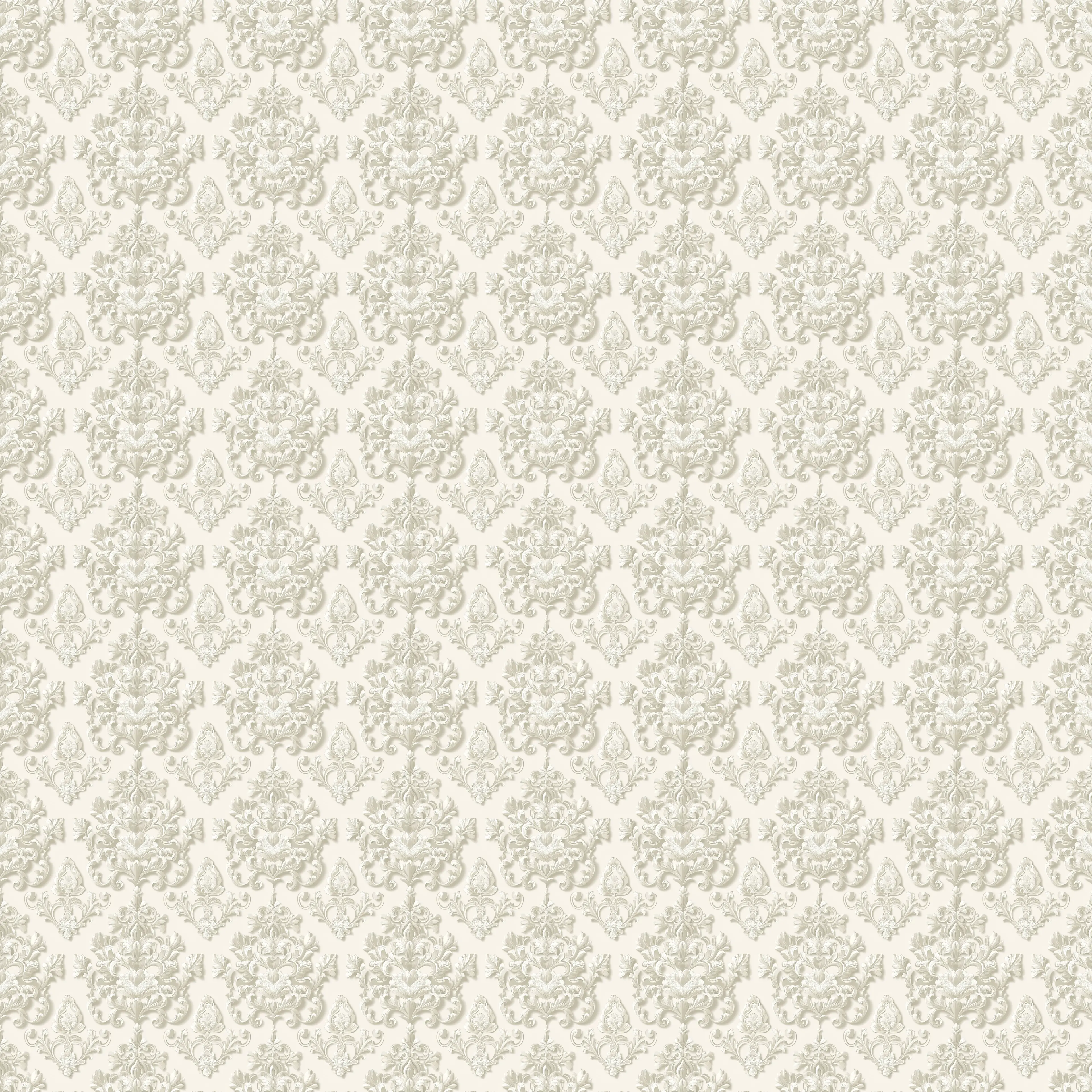 Classic 1920's cream colored wallpaper background